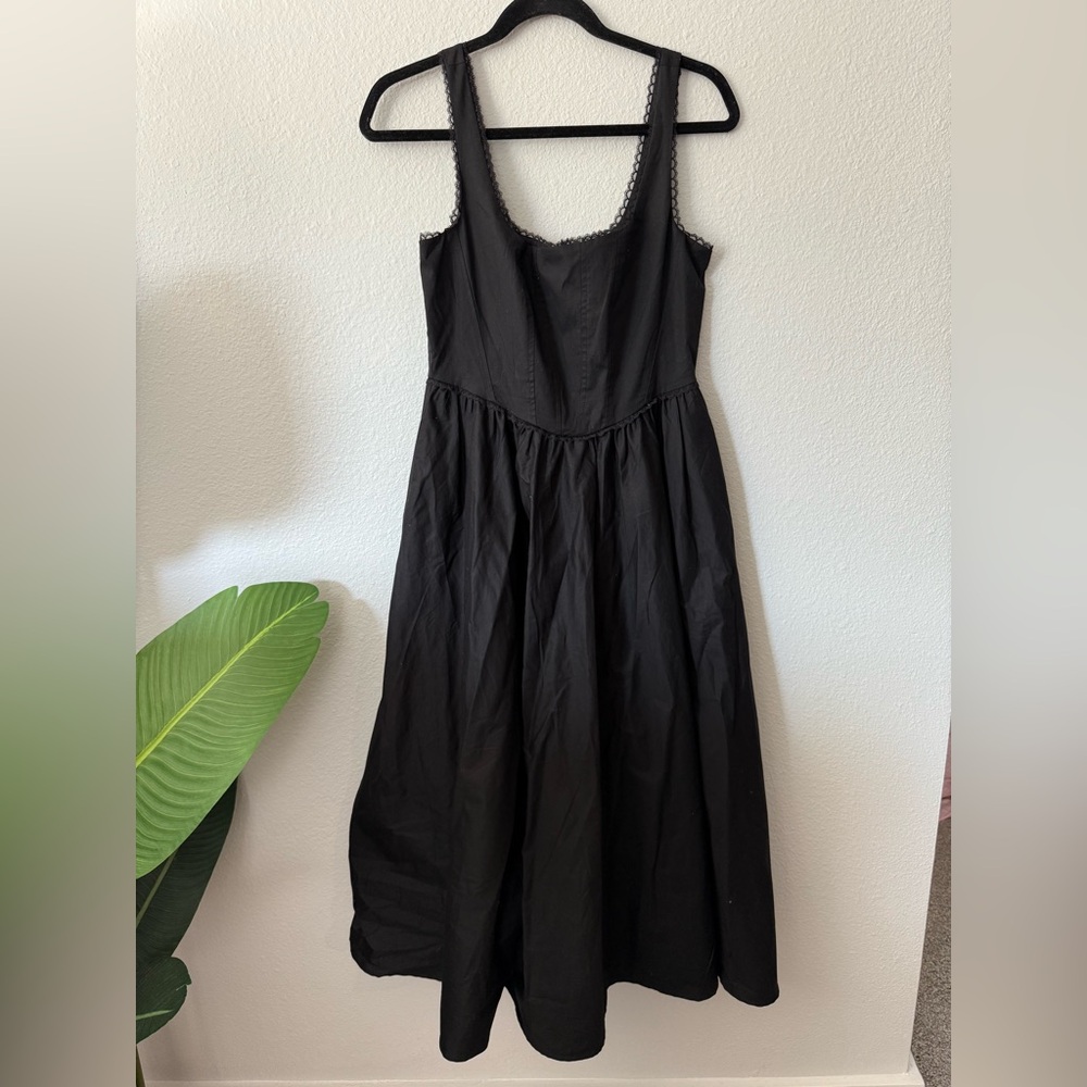 Wayf Black Sleeveless Dress